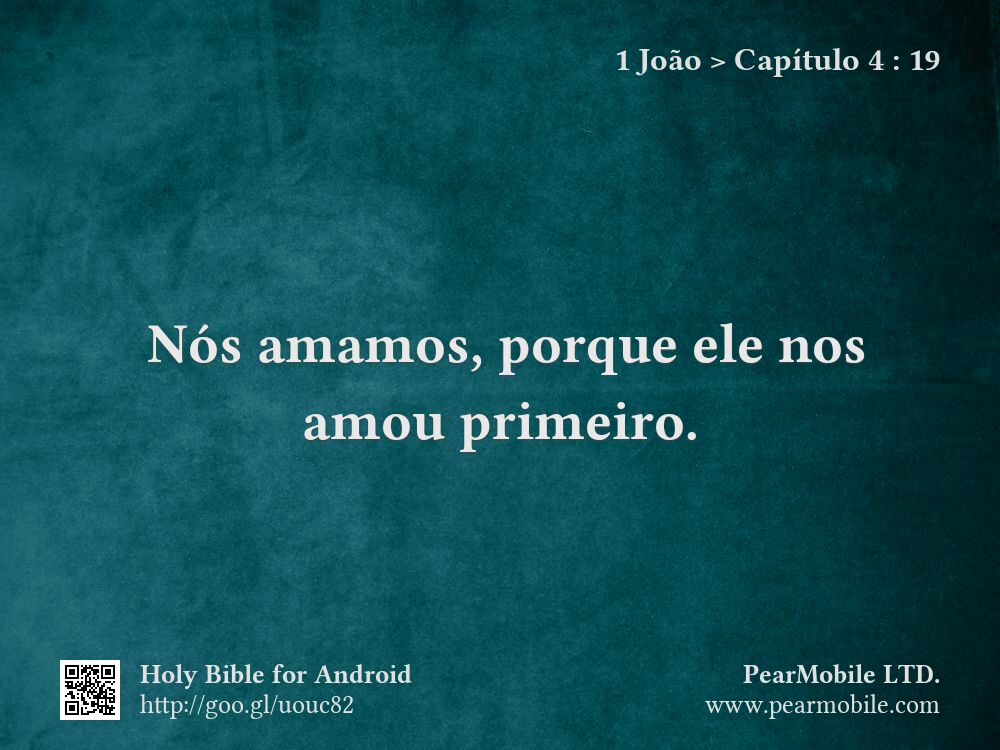 1 João, Capítulo 4:19